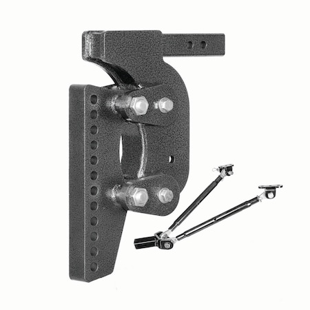 Gen-Y Hitch Torsion Flex 2" Shank W/ 2" Bar Drop Weight Distribution & Stabilizer GH-1403